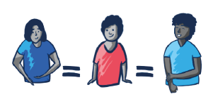 Sur un pied d'égalité Sur un pied d'égalité