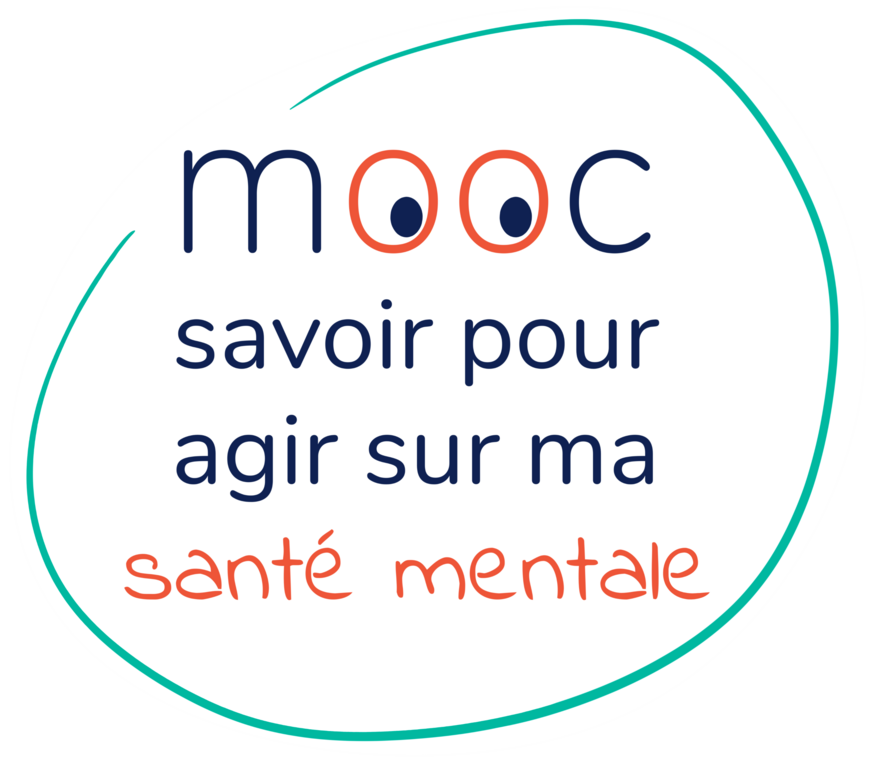 Logo MOOC savoir pour agir sur ma santé mentale Logo MOOC savoir pour agir sur ma santé mentale